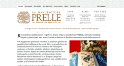 Desktop Screenshot of prelle.fr